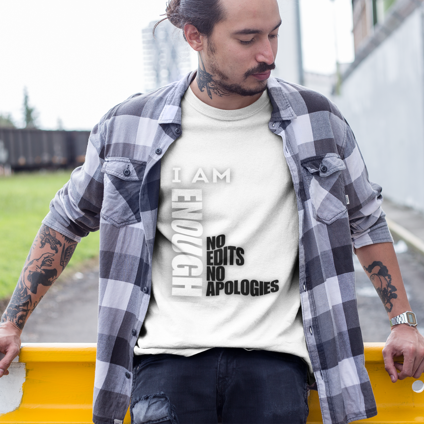 "I Am Enough" Empowerment Graphic Tee