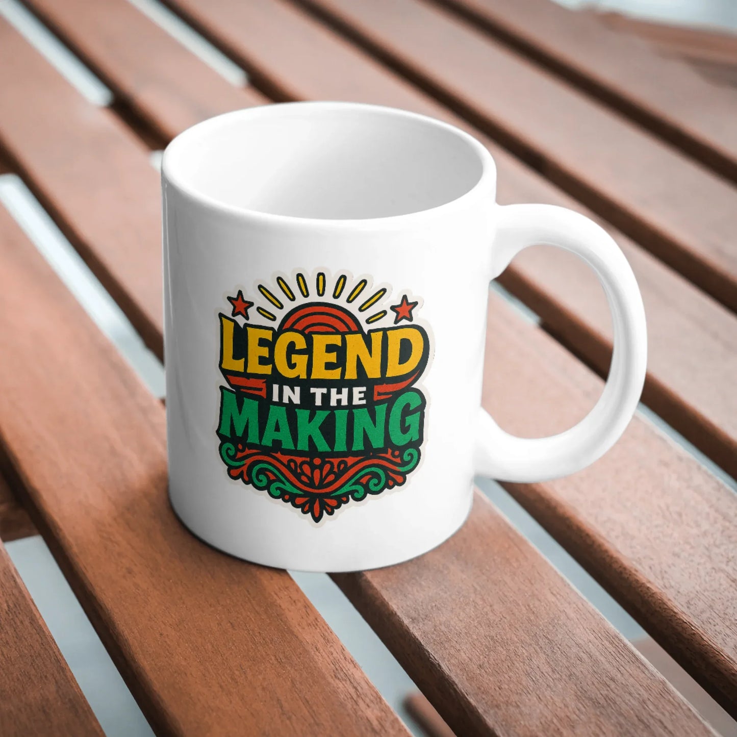 Legend in the Making Ceramic Mug (11oz) Leela's Ink