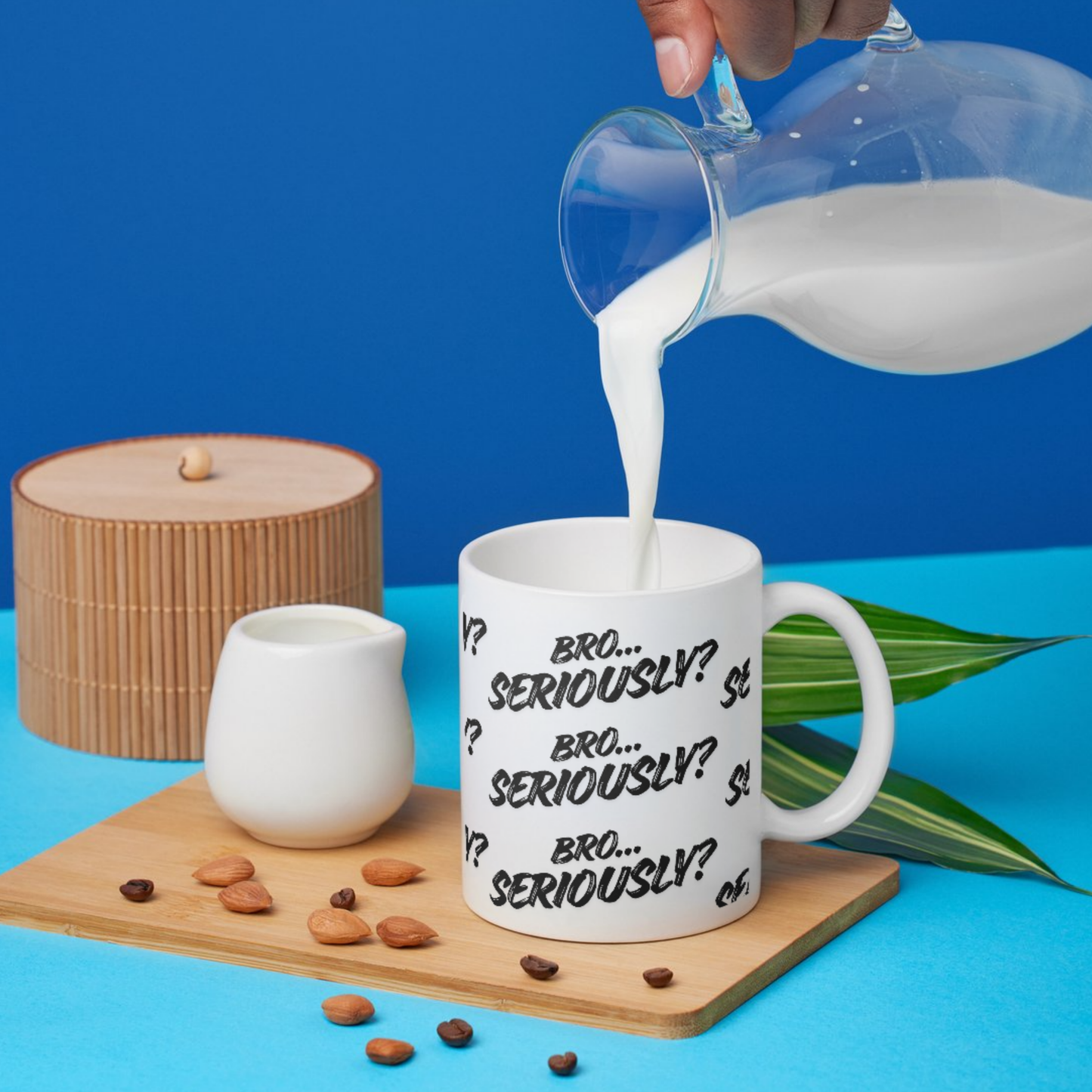 Bro Seriously Mug — Sarcastic, Bold, and Unapologetic (11oz)