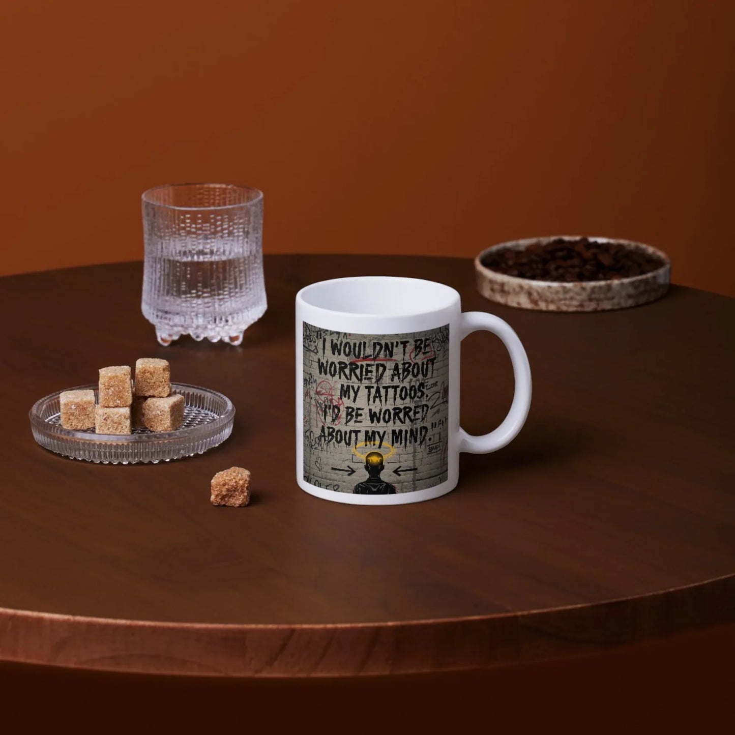 Mind Over Ink Ceramic Mug Leela's Ink