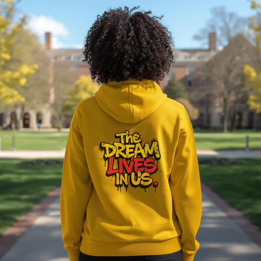 The Dream Lives In Us” Graffiti Legacy Hoodie (Back Print)