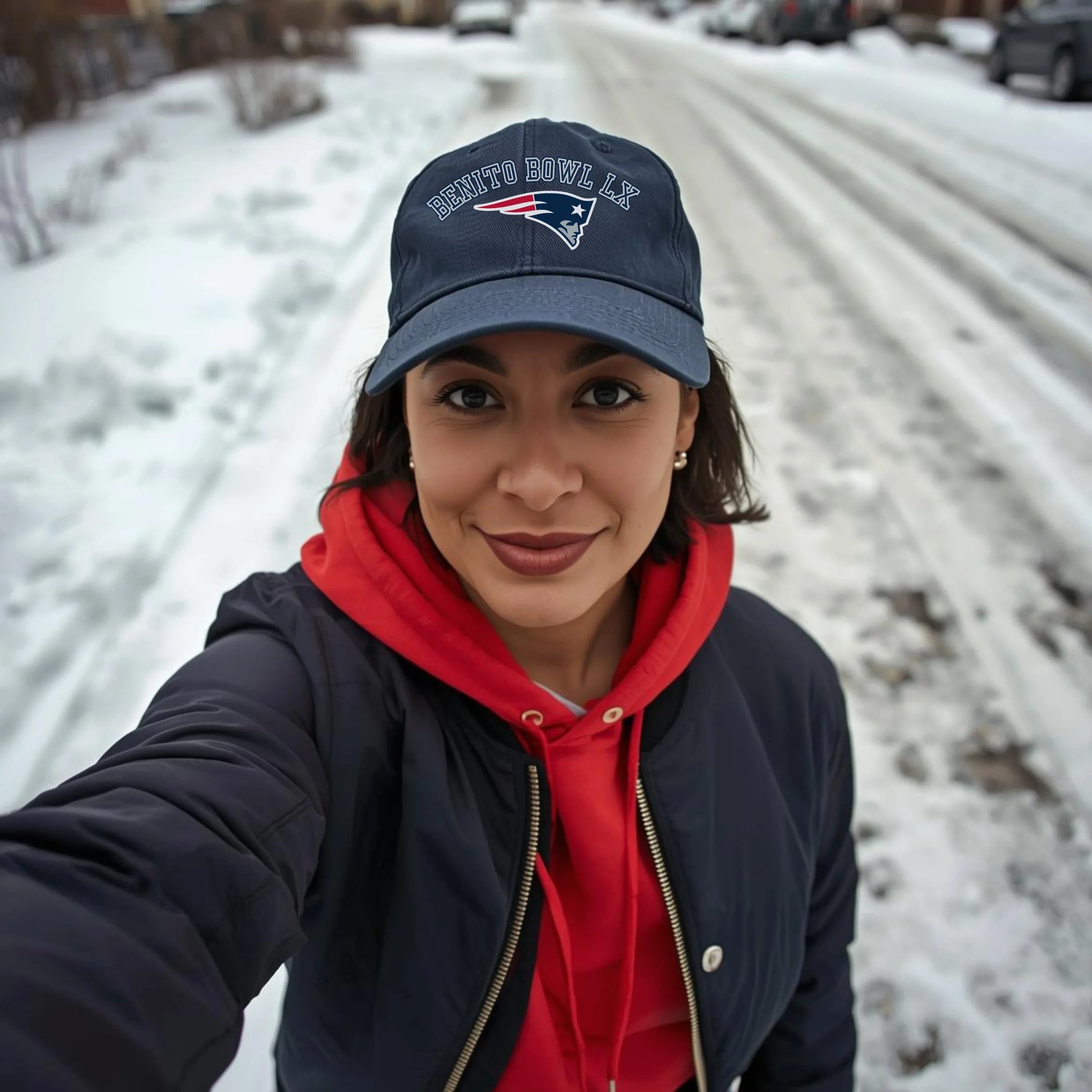 Benito Bowl LX Cap — Puerto Rico x New England Football Energy Leela's Ink