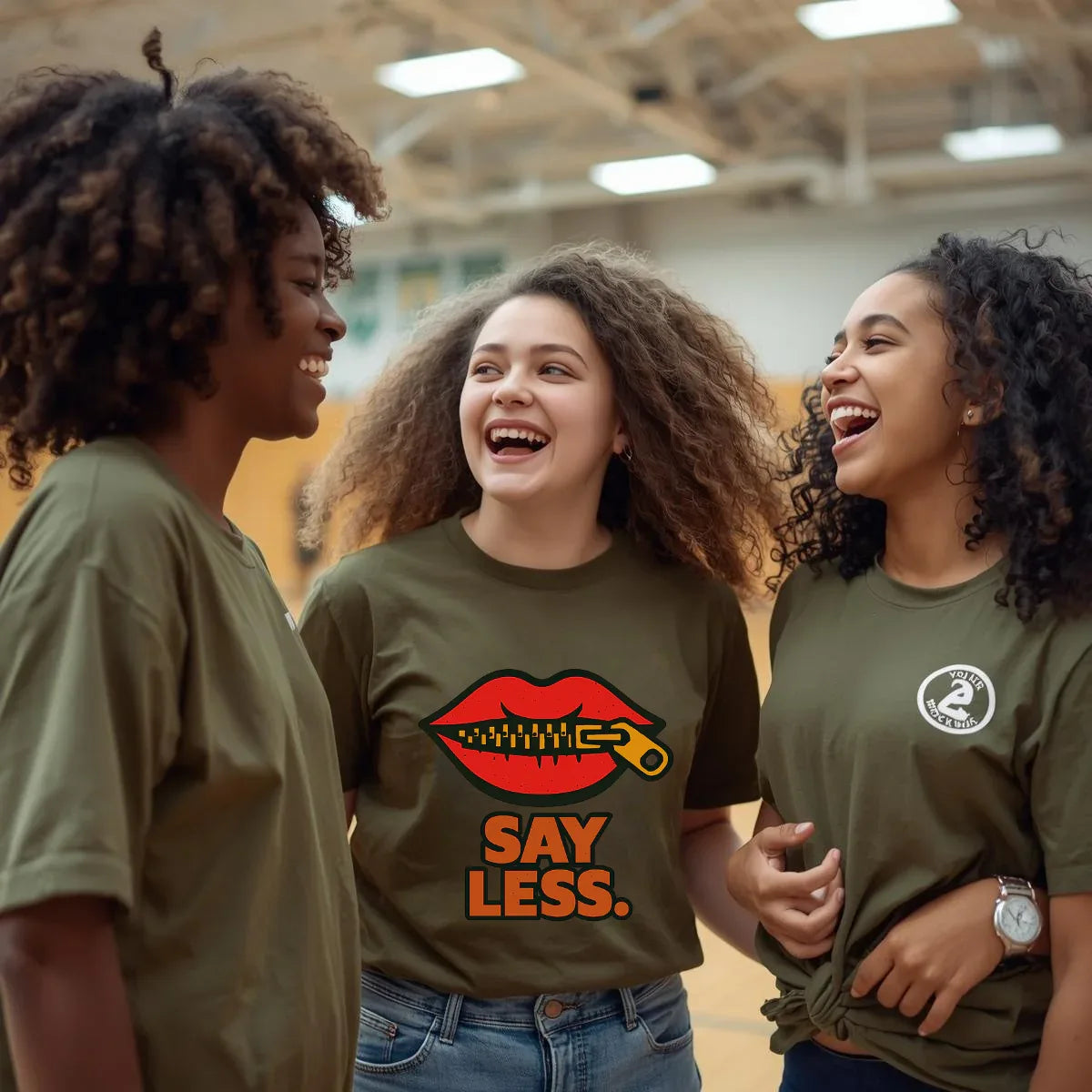 Say Less Tee (Unapologetic Silence) Leela's Ink