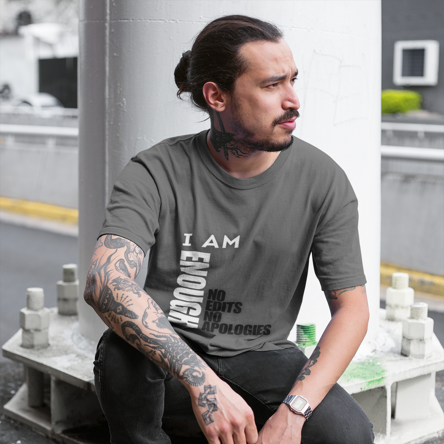 "I Am Enough" Empowerment Graphic Tee