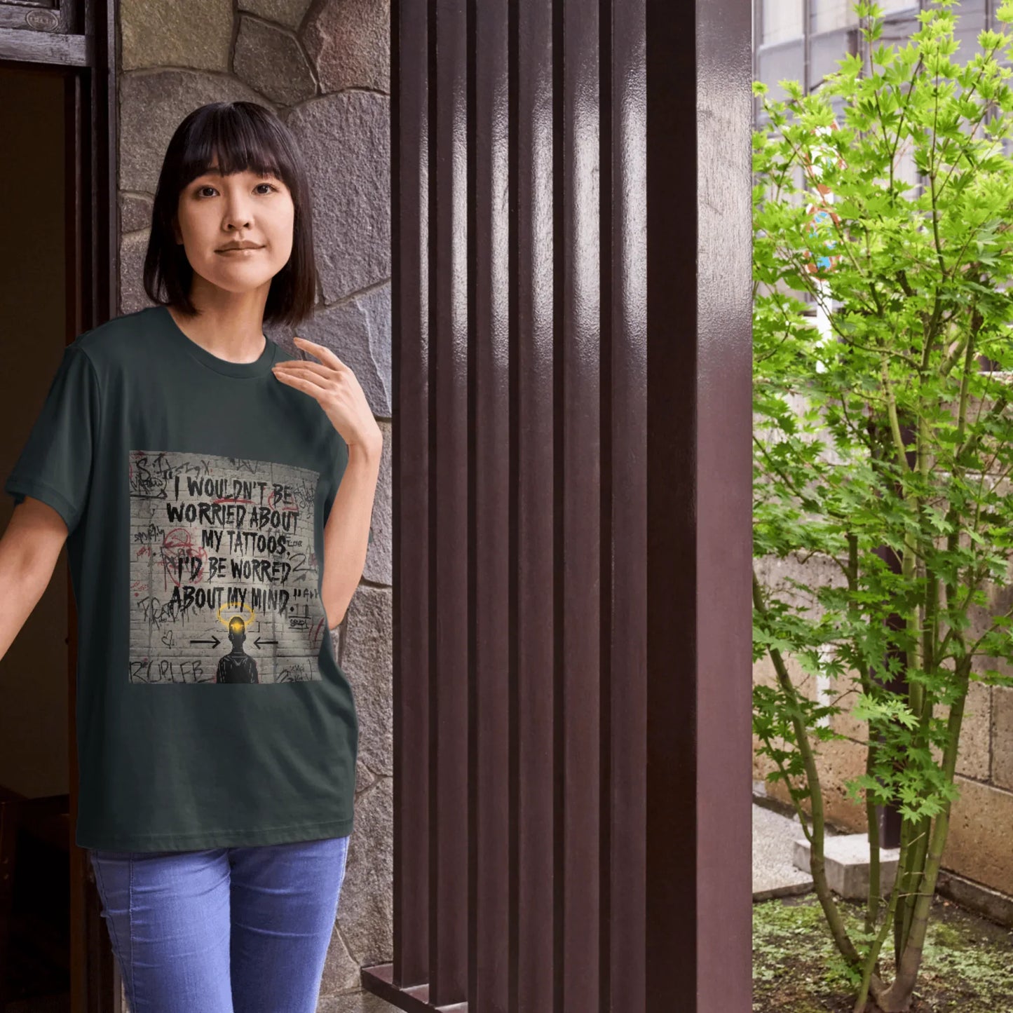 Mind Over Ink Graffiti Tee Leela's Ink